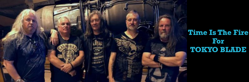 Time Is The Fire For TOKYO BLADE